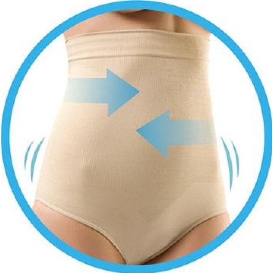 Mycey Doğum Sonrası Toparlayıcı Külot Korse, Yüksek Bel, Ekru