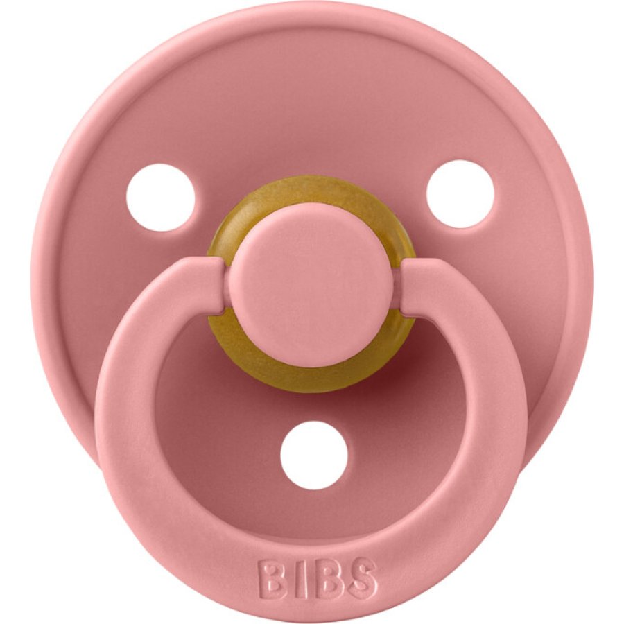 Bibs Colour Kauçuk Emzik 6-18 Ay Dusty Pink