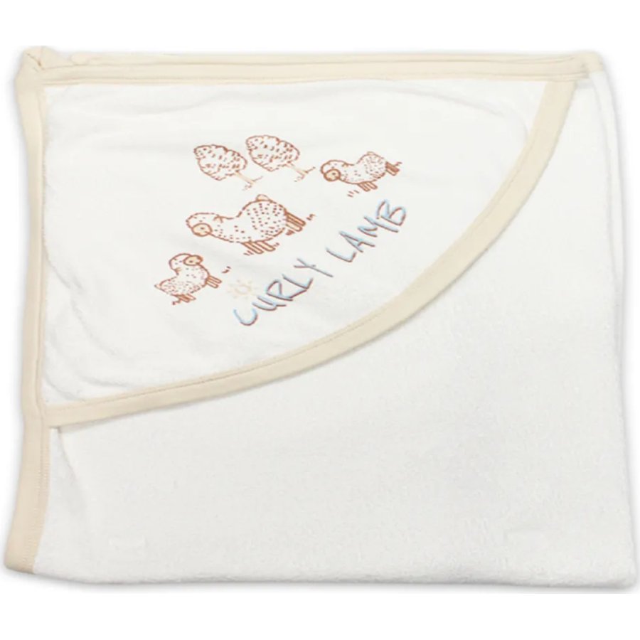 Bistyle Curly Lamb Tulum 15108 Bej Mavi Ekru