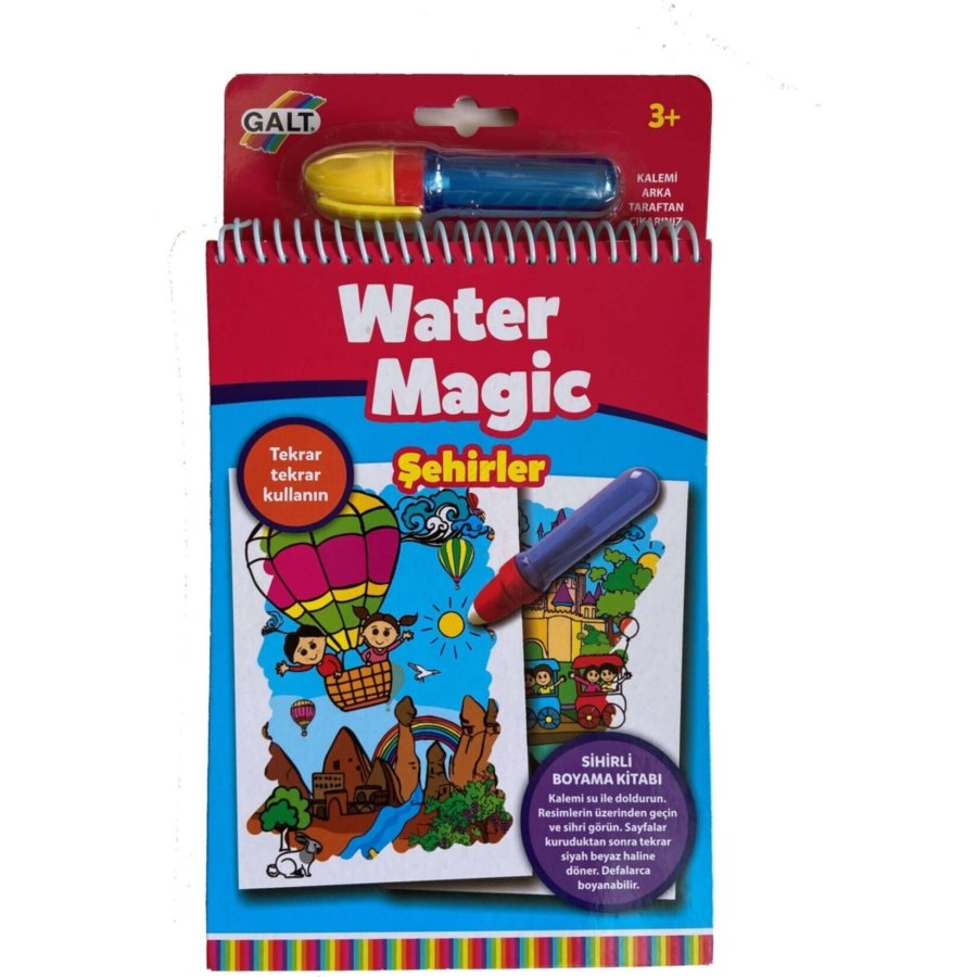 Galt Water Magic Sihirli Boyama Kitabı, Şehirler