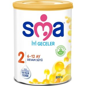 SMA İyi Geceler 2 Devam Sütü, 800 g