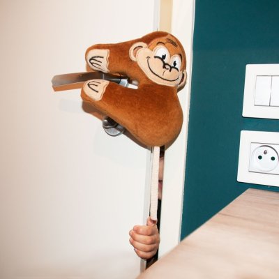 Sevi Bebe Sevimli Kapı Durdurucu, Panda