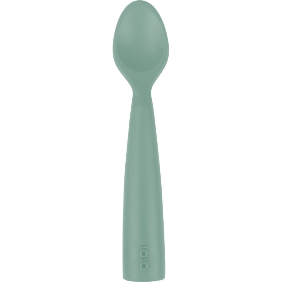OiOi Nam Nam Silikon Mama Kaşığı River Green