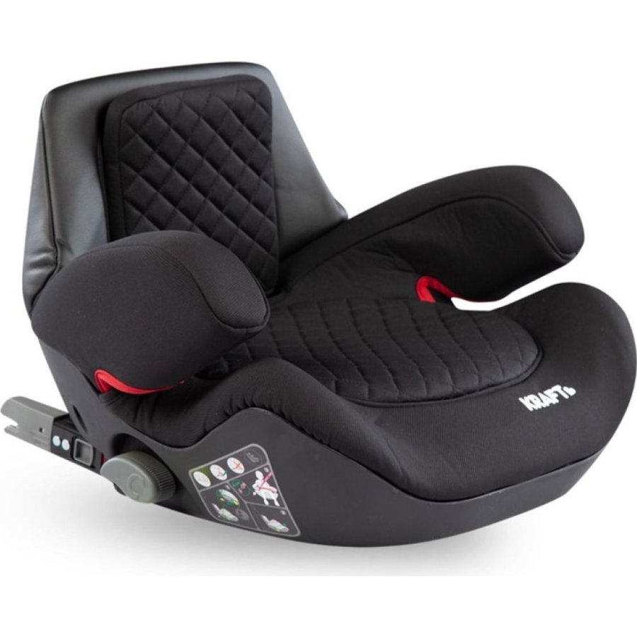 Kraft Opal Fix Booster 15-36 kg Yükseltici, Siyah