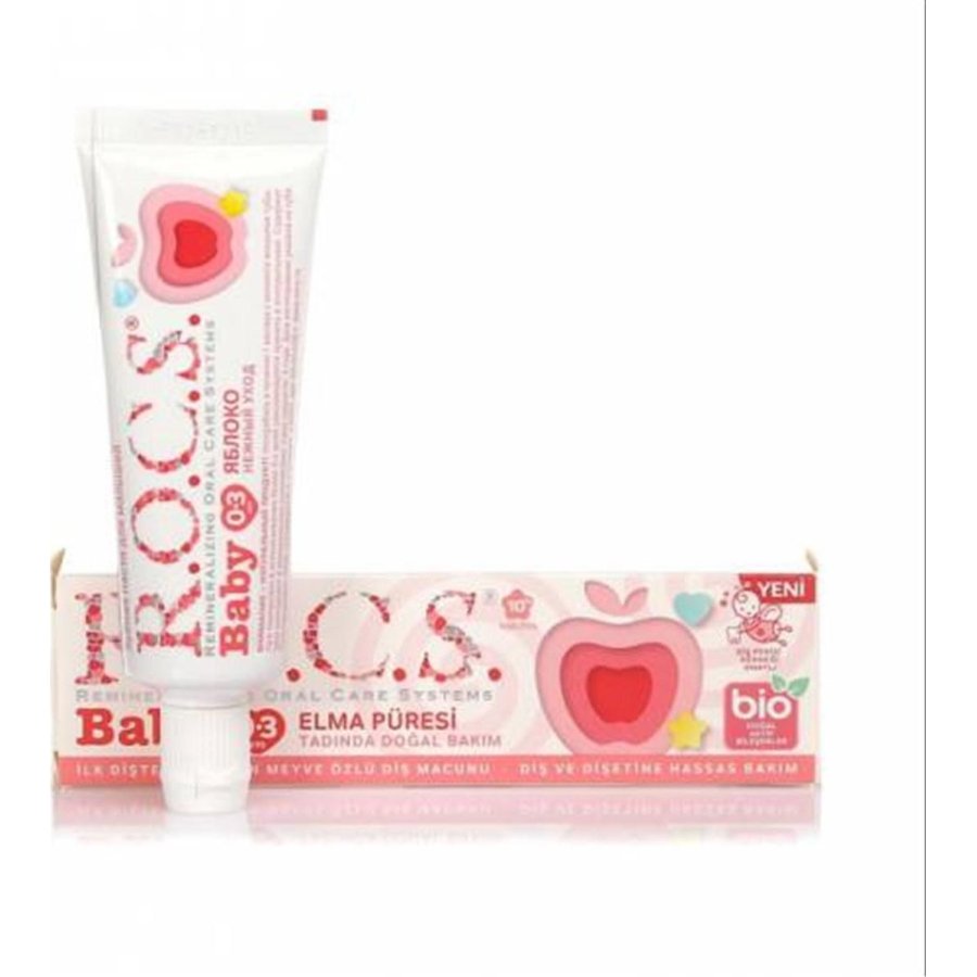 R.O.C.S. Baby Diş Macunu, 35 ml, Elma