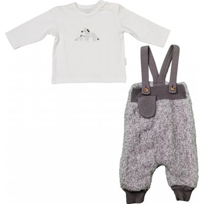 Andywawa Little Zebra 2'li Bebek Takım, Ekru, Gri