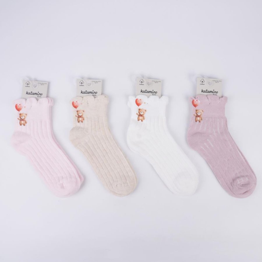 Katamino Göksel Aks. Kız Soket Çorap K22267 Asorti