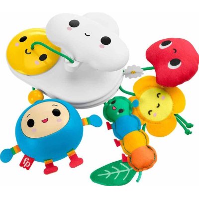 Fisher Price Mutlu Dünya Eğlenceli Bebek Arabası Dönencesi