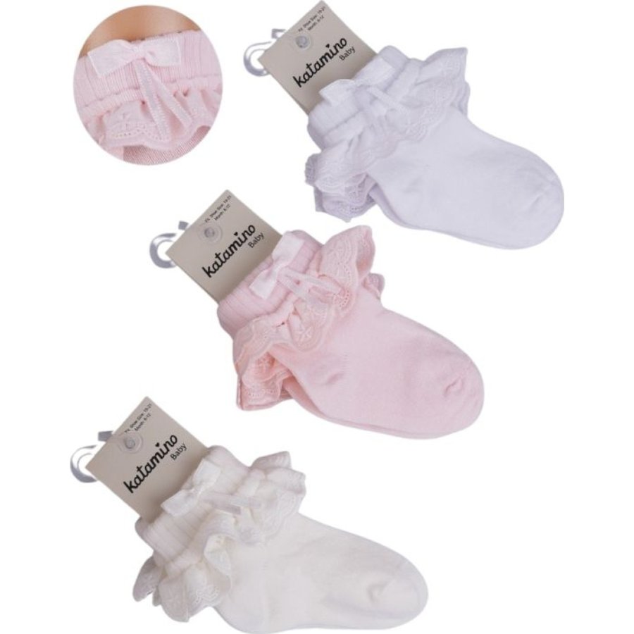 Katamino Adriyan Aks. Kız Bebek Soket Çorap K46341 Asorti