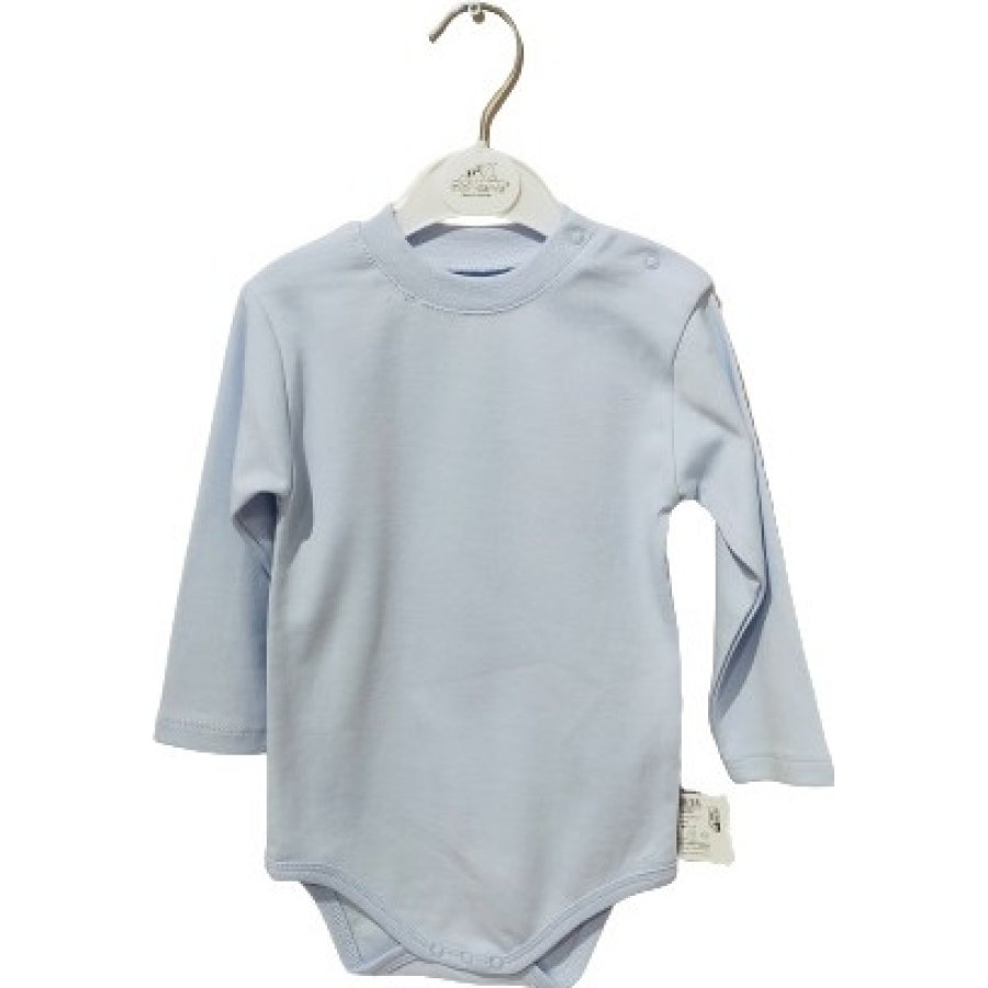 Albimini Minidamla Uzun Kol Bebek Badi, Mavi
