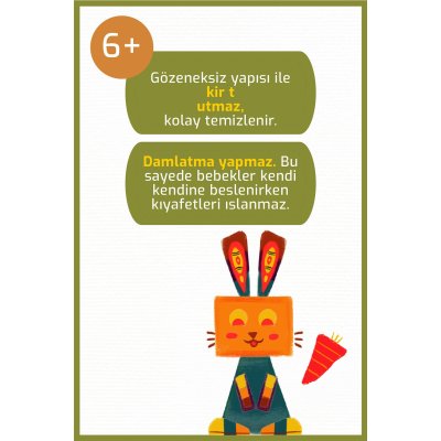 Bebedor Sert Uçlu Damla Akıtmaz Alıştırma Bardağı