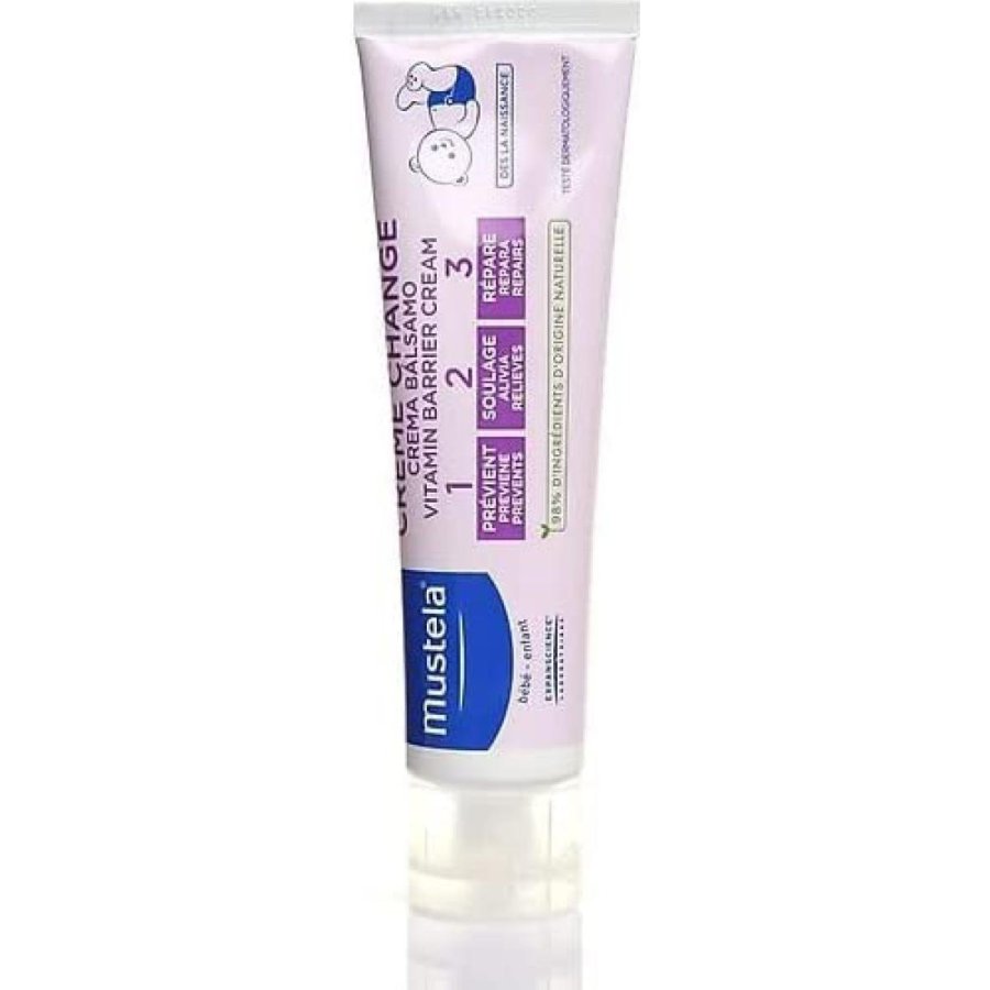 Mustela Baby Vitamin Bariyer 1.2.3. Pişik Kremi, 100 ml
