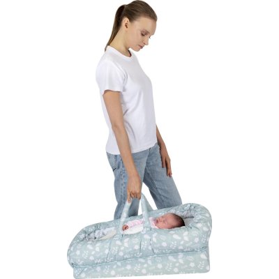 Sevi Bebe Anne Yanı Bebek Reflü Yatağı, Yaprak