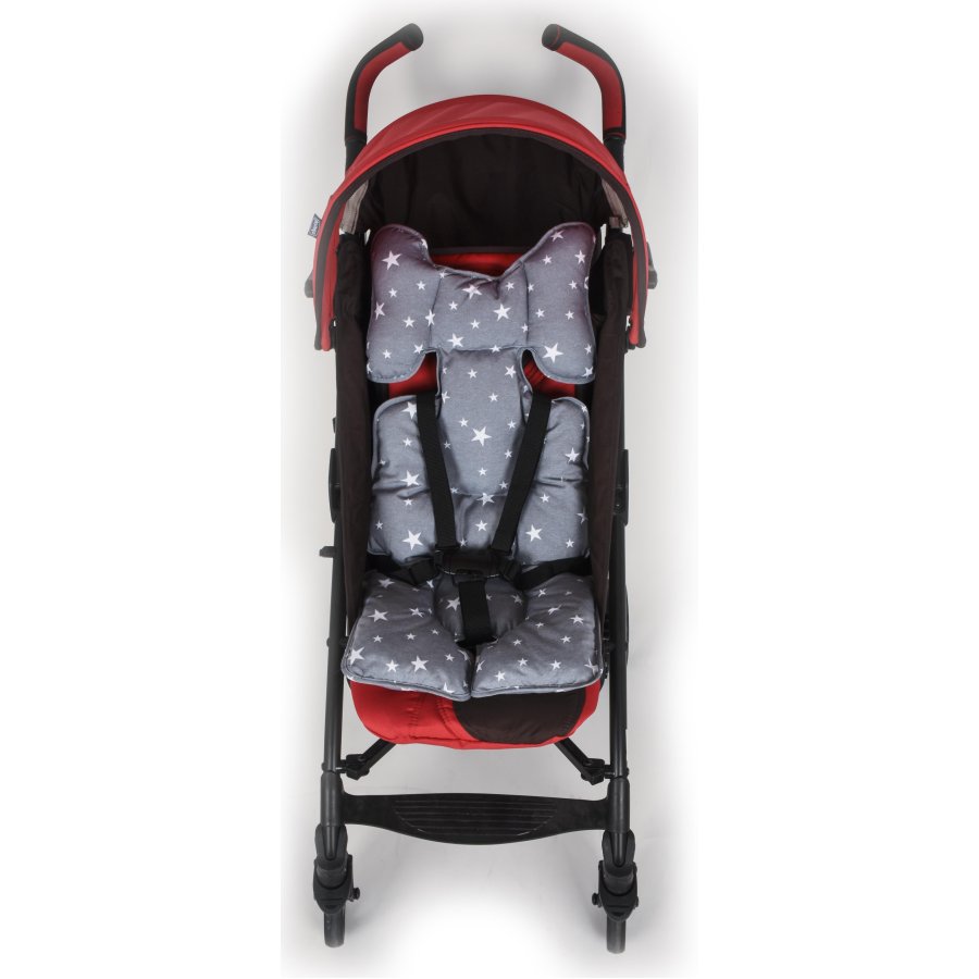 Sevi Bebe Puset ve Oto Koltuğu Minderi, Gri, Yıldız