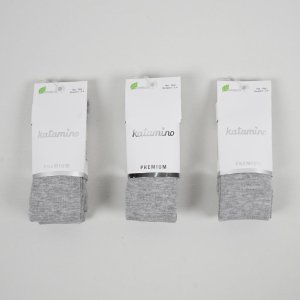 Katamino Liva Kız Bambu Külotlu Çorap, Gri