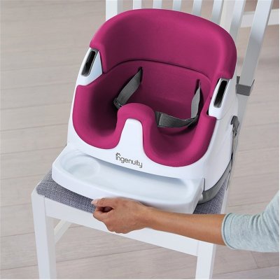 Ingenuity Baby Base Portatif Mama Sandalyesi, Pembe