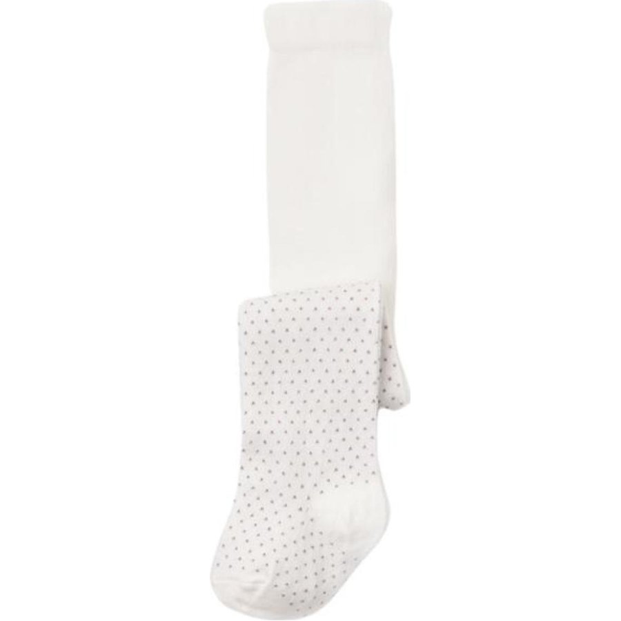 Bibaby Biorganic Klasik Puanlı Külotlu Çorap, Ekru