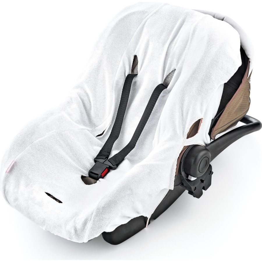 BabyJem Örme Havlu Ana Kucağı Kılıfı, Beyaz