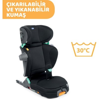Chicco Fold Go I-Size Air 15-36 Kg Oto Koltuğu, Ink Air