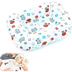 BabyJem Emzirme Yastığı, Mavi, Kedi