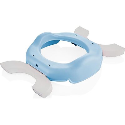 BabyJem Portatif Lazımlık, 5 Poşet Hediyeli, Mavi