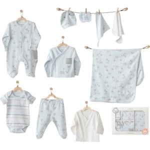 Andywawa Safari 10 Parça Hastane Çıkışı, Mavi