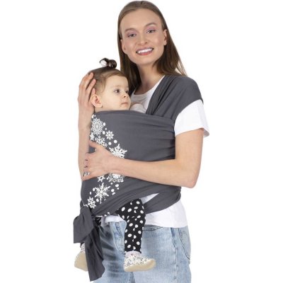 Sevi Bebe Bebek Taşıma Şalı, Gri