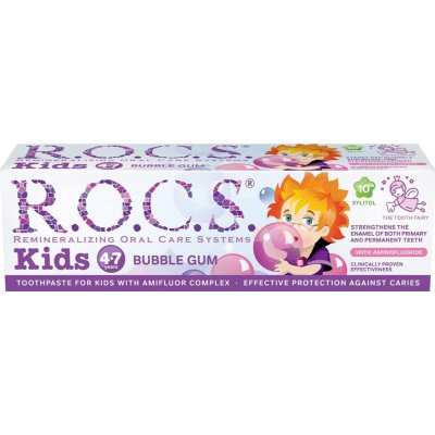 R.O.C.S. Kids Diş Macunu, 35 ml, Sakız
