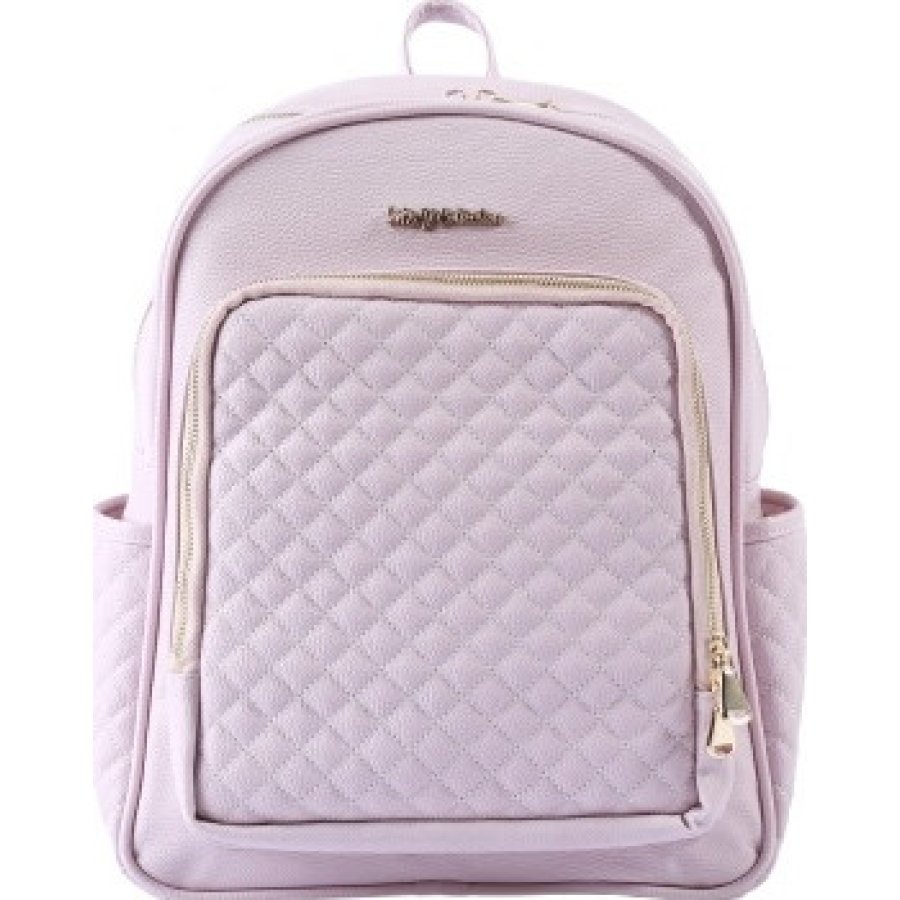 M&Y Dust Deri Anne Bebek Bakım Sırt Çantası, Lila