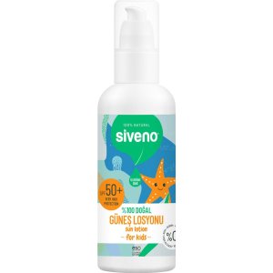 Siveno %100 Doğal Çocuklar İçin Güneş Losyonu, 100 ml