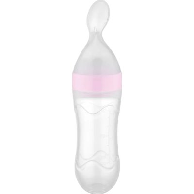 BabyJem Sıkmalı Kaşık, Pembe