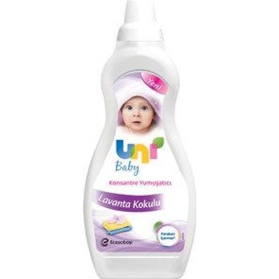 Uni Baby Konsantre Çamaşır Yumuşatıcısı, Lavanta Kokulu, 1200 ml