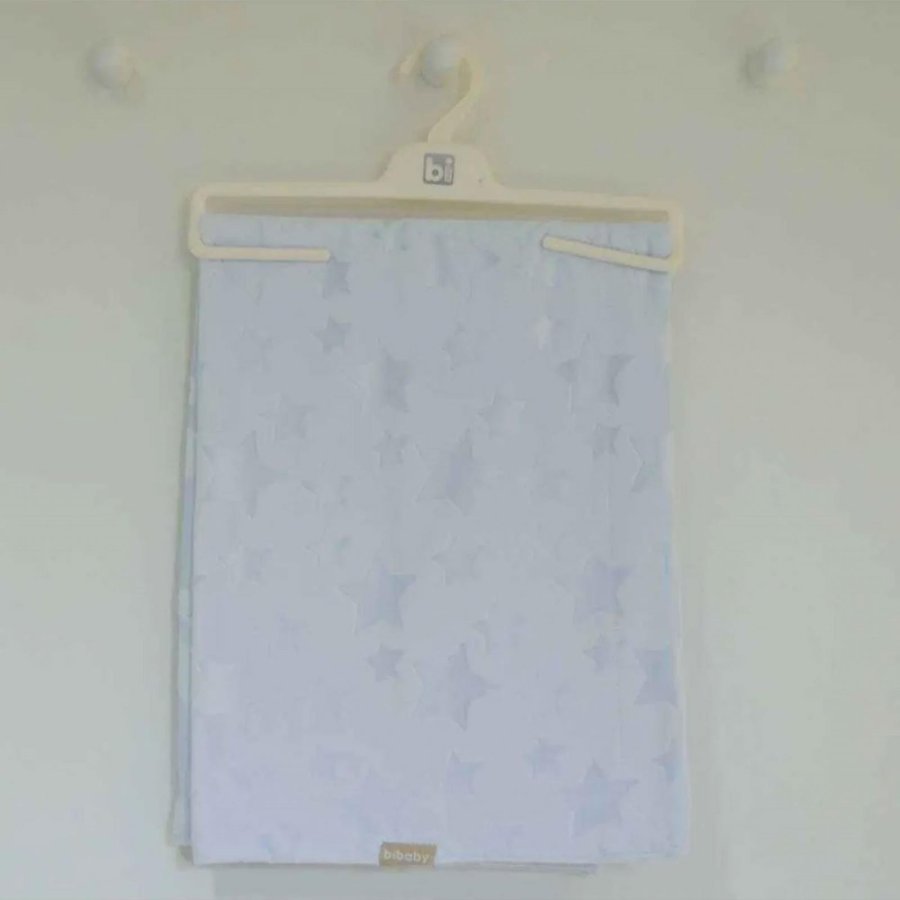 Bibaby Kabartma Yıldız Büyük Boy Bebek Battaniye, Mavi