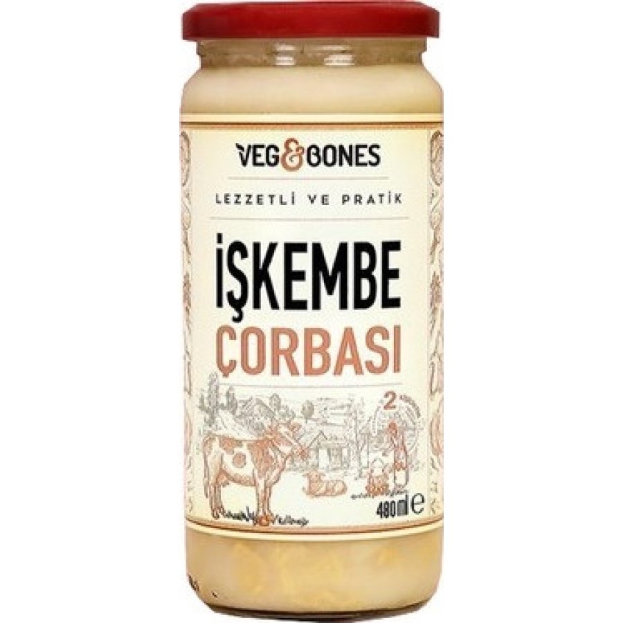 Veg&Bones İşkembe Çorbası, 480 ml