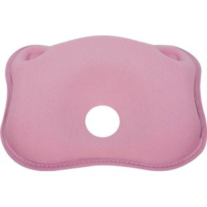 Sevi Bebe Düz Kafa Yastığı Kafa Şekillendirici Yastık, Pembe