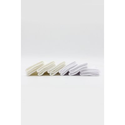 Bistyle Penye Bebek Çorabı, Beyaz, Ekru, 6'lı