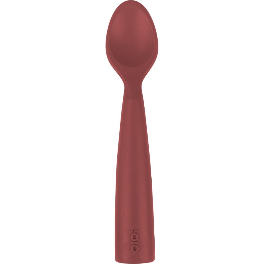 OiOi Nam Nam Silikon Mama Kaşığı Velvet Rose