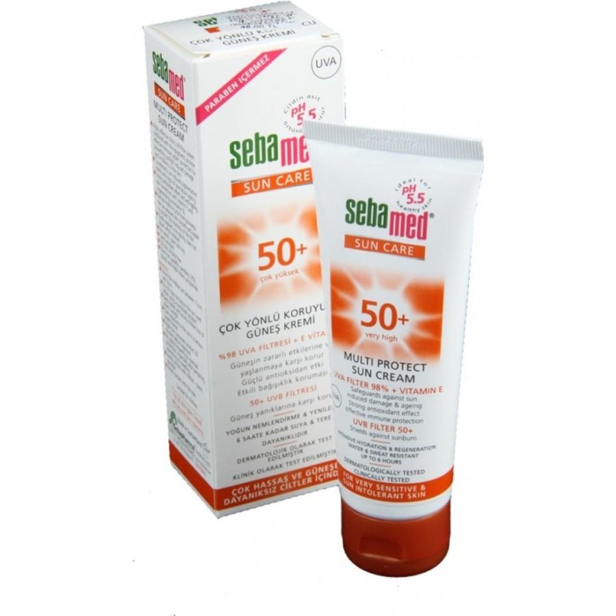 Sebamed Sun Çok Yönlü Koruyucu Güneş Kremi, SPF 50, 75 ml