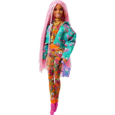 Barbie Extra Bebek ve Aksesuarları, Pembe Örgü Saçlı