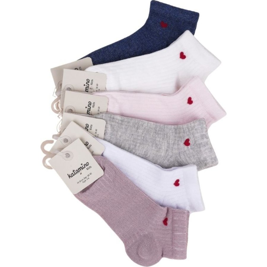 Katamino Palopa Kız Patik Çorap 200513 Asorti