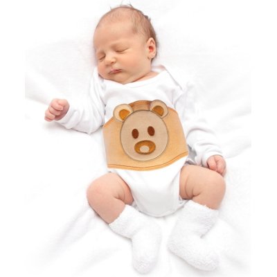 Sevi Bebe Gaz Giderici Kiraz Çekirdekli Bel Bandı, Ekru