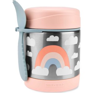 Skip Hop Zoo Paslanmaz Çelik Termos, 325 ml, Gökkuşağı