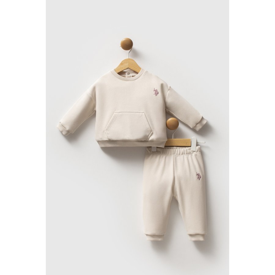 U.S. Polo Assn 2 li Takım USB2718 Bej