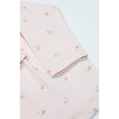 Bistyle Grow İn Love 2'Li Bebe Takım 14102 Pembe Ekru