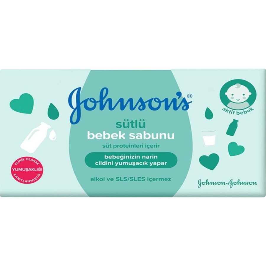 Johnson's Baby Bebek Sabunu, Sütlü, 90 g