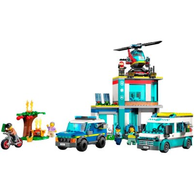 Lego City Acil Durum Araçları Merkezi