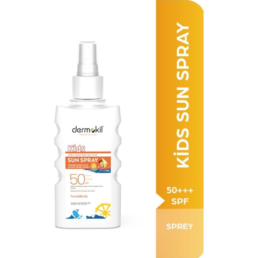 Dermokil Kids Yüksek Koruyucu Çocuk Güneş Spreyi, SPF 50, 200 ml