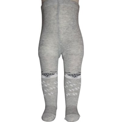 Bibaby Desenli Külotlu Çorap, Gri, Ayıcık