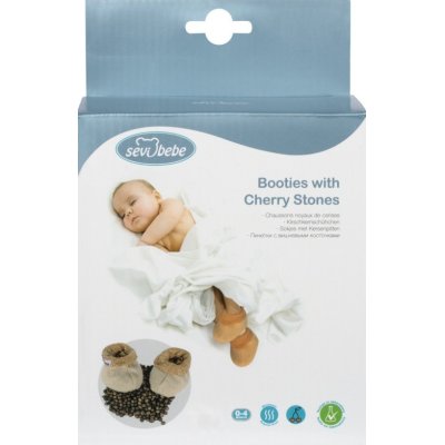 Sevi Bebe Kiraz Çekirdekli Gaz Giderici Termal Patik, Ekru