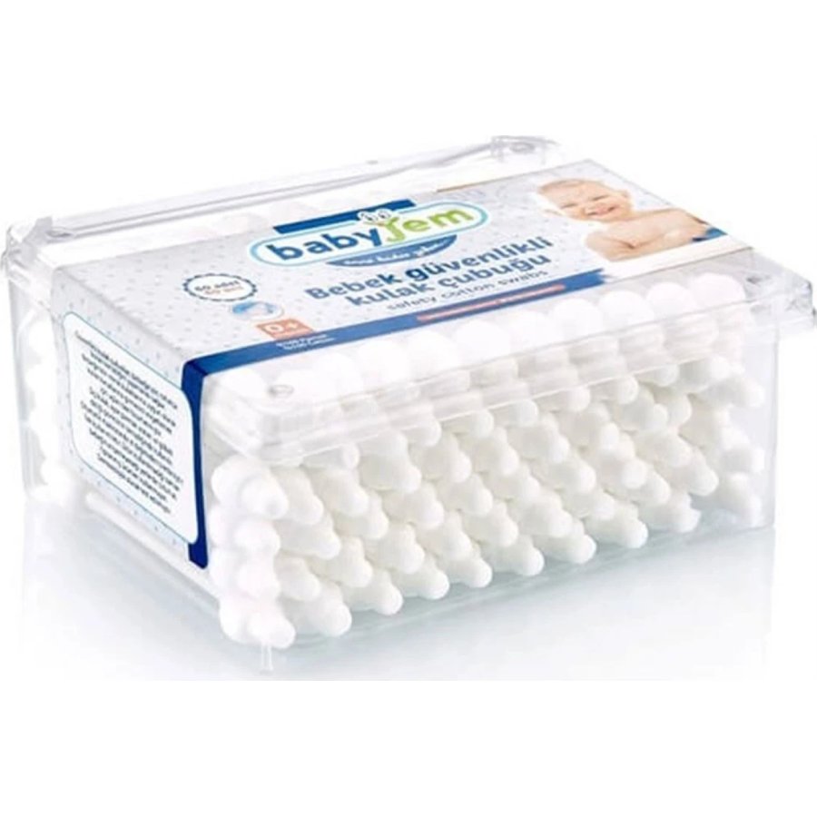 BabyJem Bebek Kulak Çubuğu 60 Adet